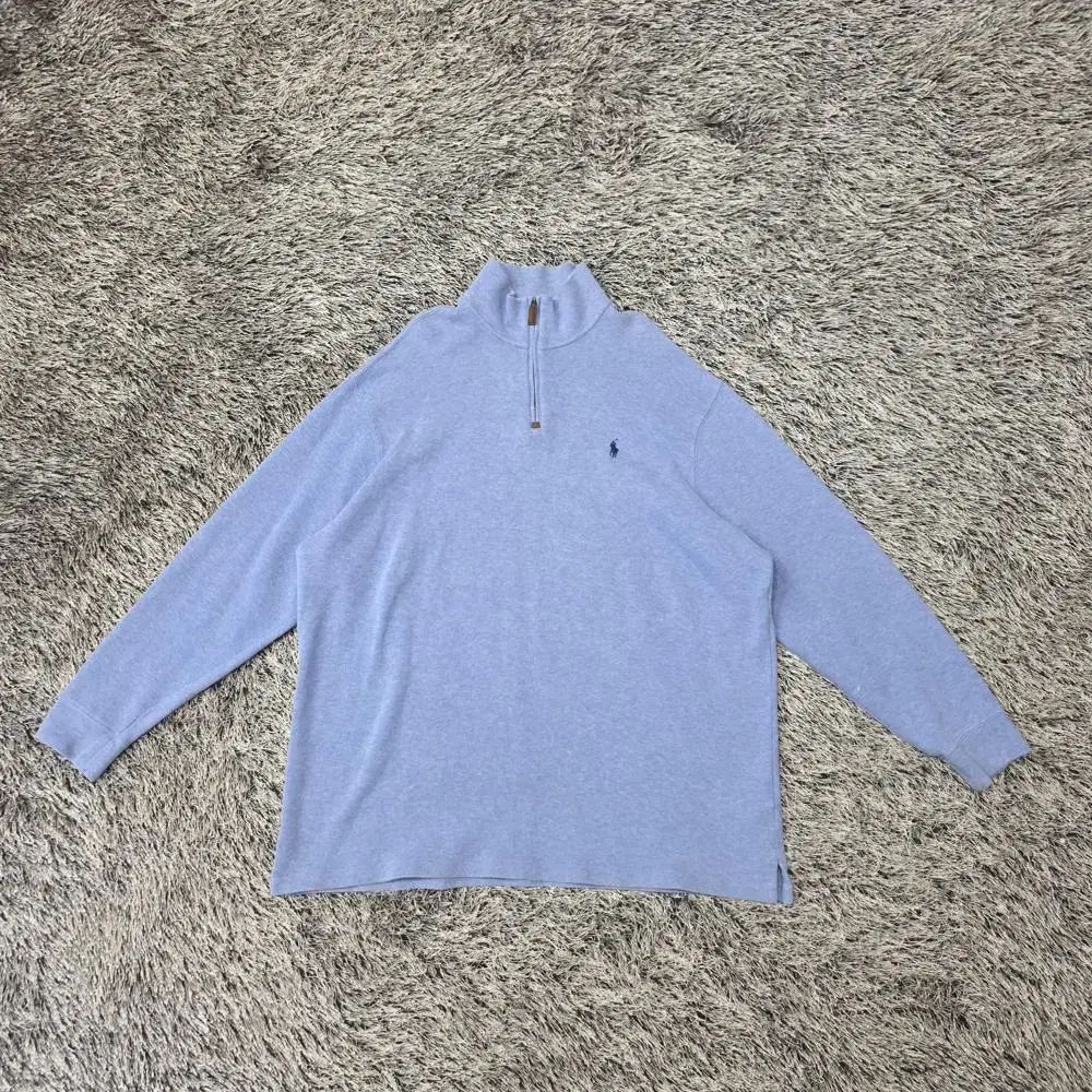ポロ ハーフジップ ニット/メンズ (3XL)/ST3337