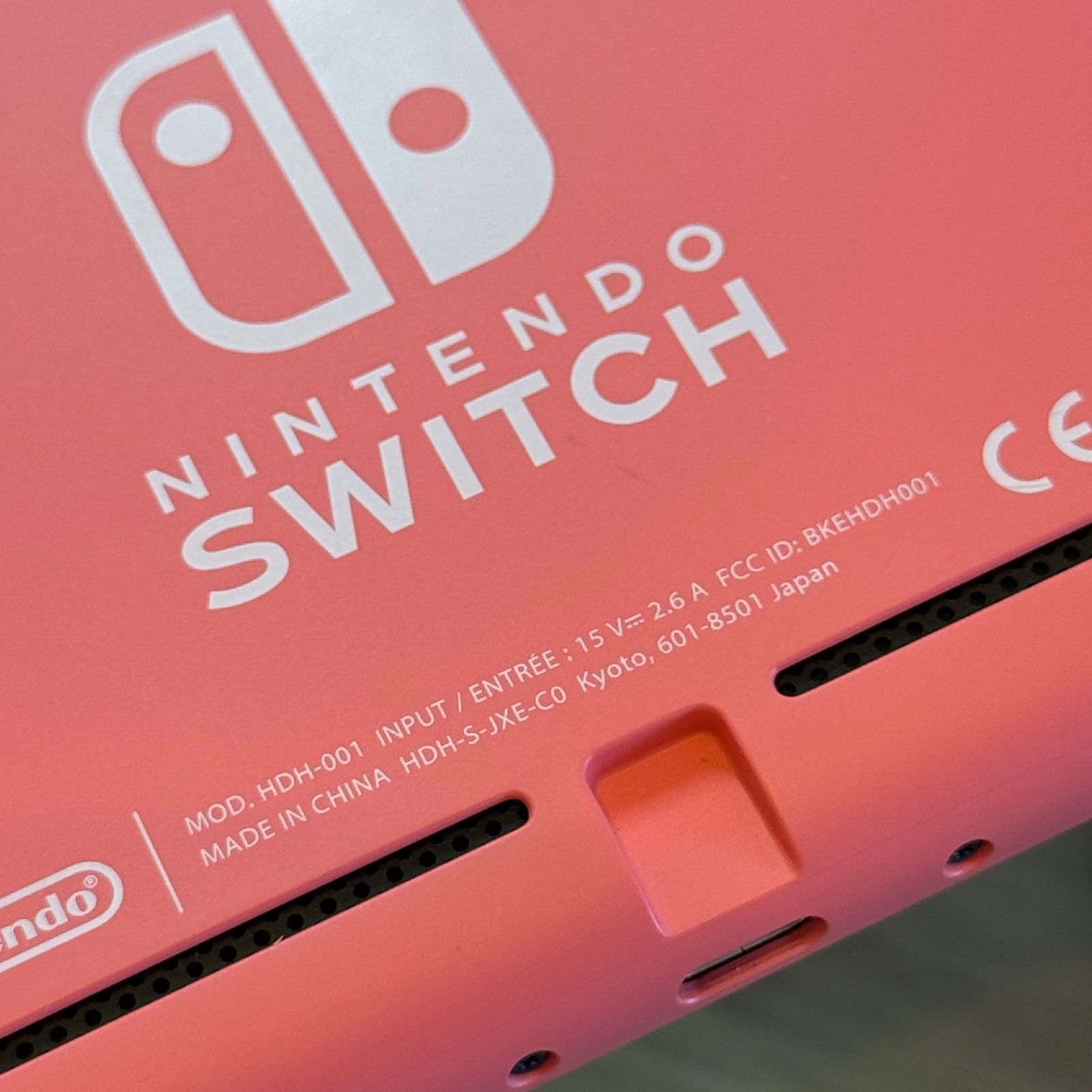 5-041【ほぼ未使用】Switch LITE コーラルピンク 完動品 - メルカリ