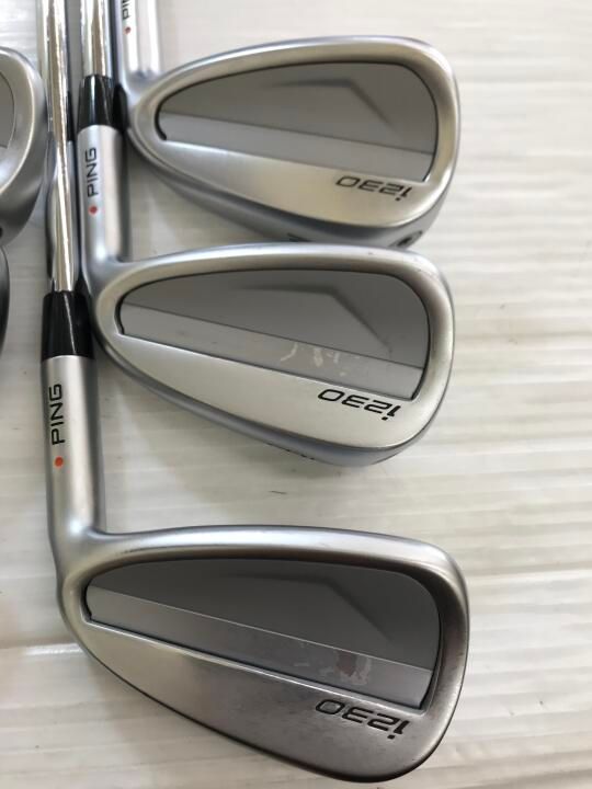 ピン i230 NSプロ850GH neo Sフレックス アイアンセット 中古【最短