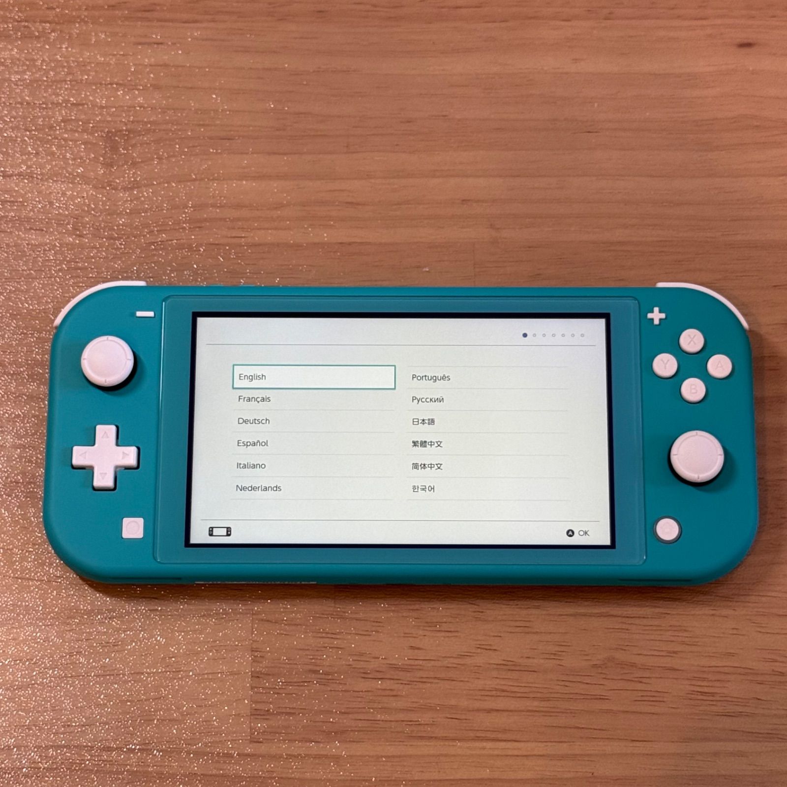 5-042【ほぼ未使用】Switch LITE ターコイズ 箱付き 完動品 - メルカリ