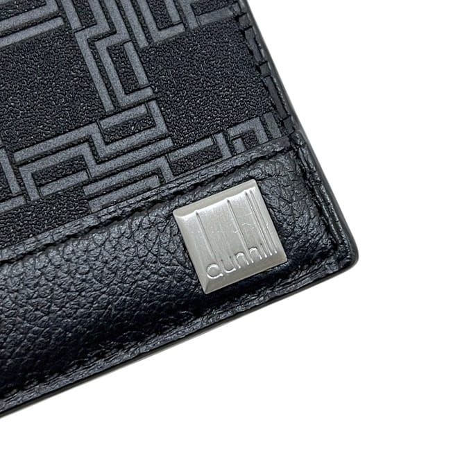 ダンヒル 二つ折り 長財布 ブラック 黒 ディーエイト L2LH10A 美品 財布 レザー 中古 dunhill ダンヒル 二つ折り 長財布 ブラック 黒 ディーエイト L2LH10A 美品 財布 レザー 中古 dunhill