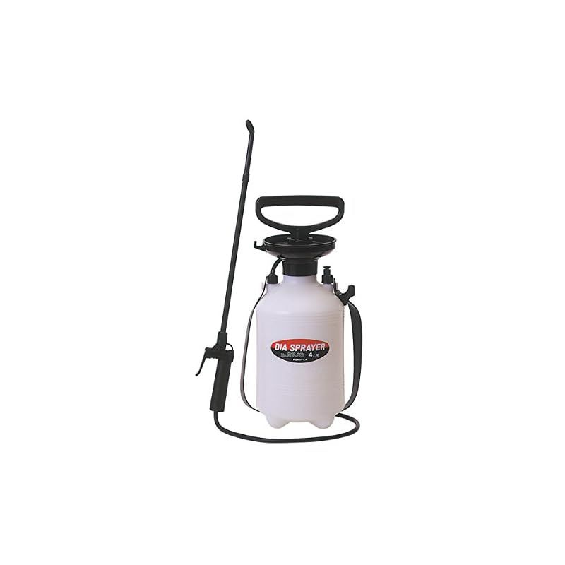 フルプラ ダイヤスプレー No.8740 プレッシャー式噴霧器 4L 単頭式 エンプラ製ショートノズル付(45cm) 0