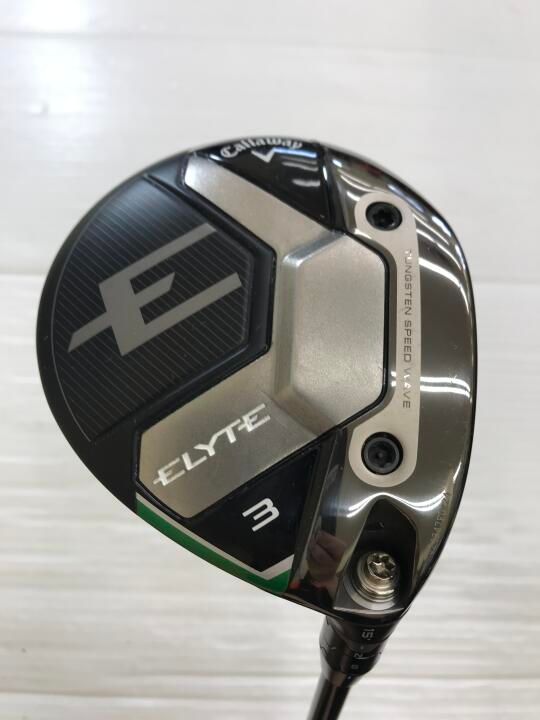 キャロウェイ　ELYTE　15度　VENTUS GREEN 5 for Callaway　Sフレックス　フェアウェイウッド　中古【最短即日発送】