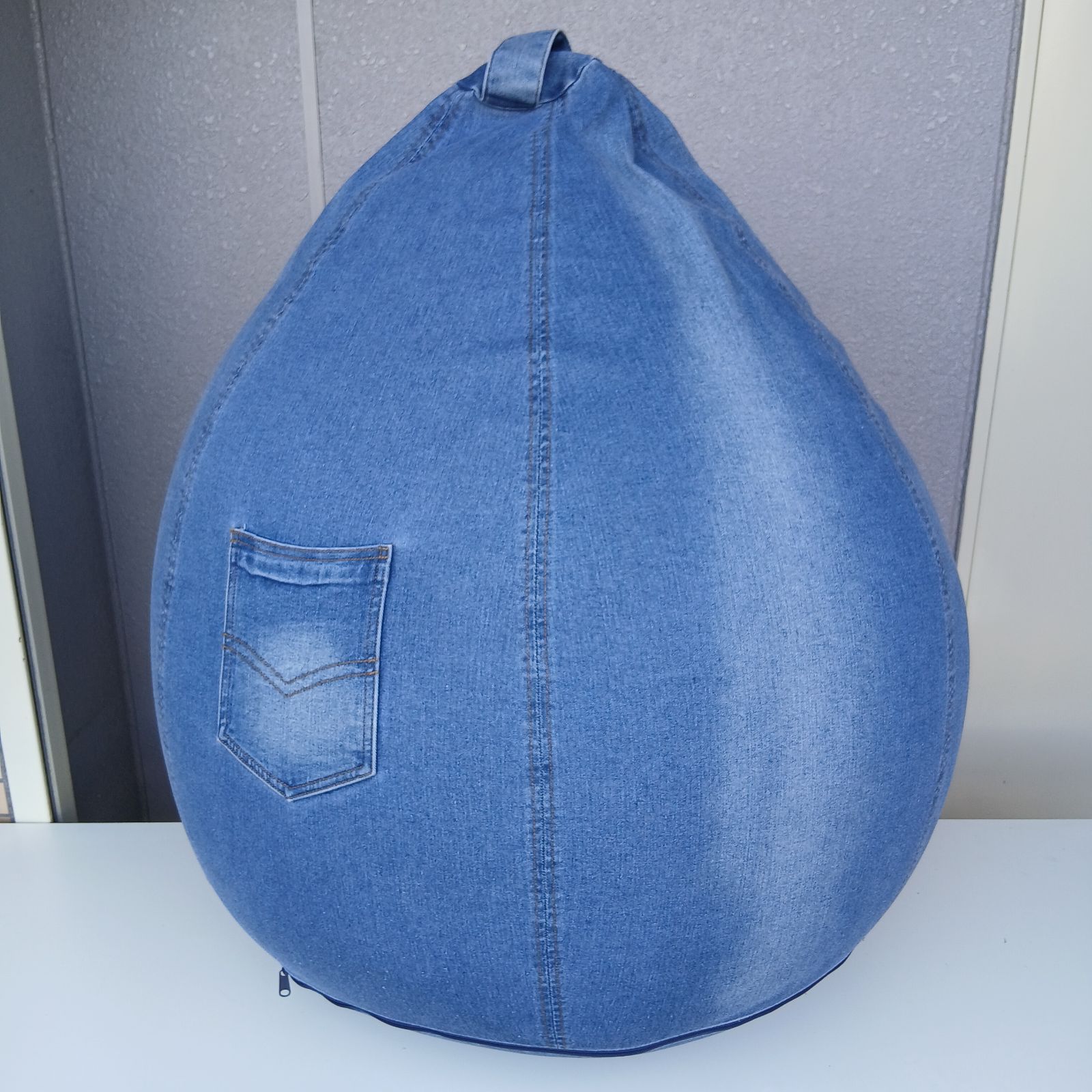 yogibo ヨギボー ドロップデニムカバーポケット付き デニム ／SK-0331M