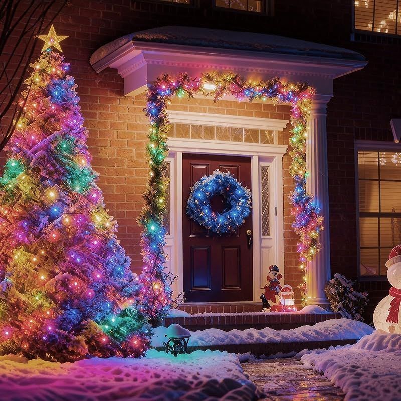 LED イルミネーション ソーラー ストリングライト クリスマスツリー 超