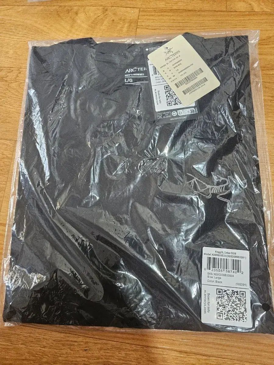 ARC'TERYX アークテリクス Kragg 半袖 Tシャツ ブラック L