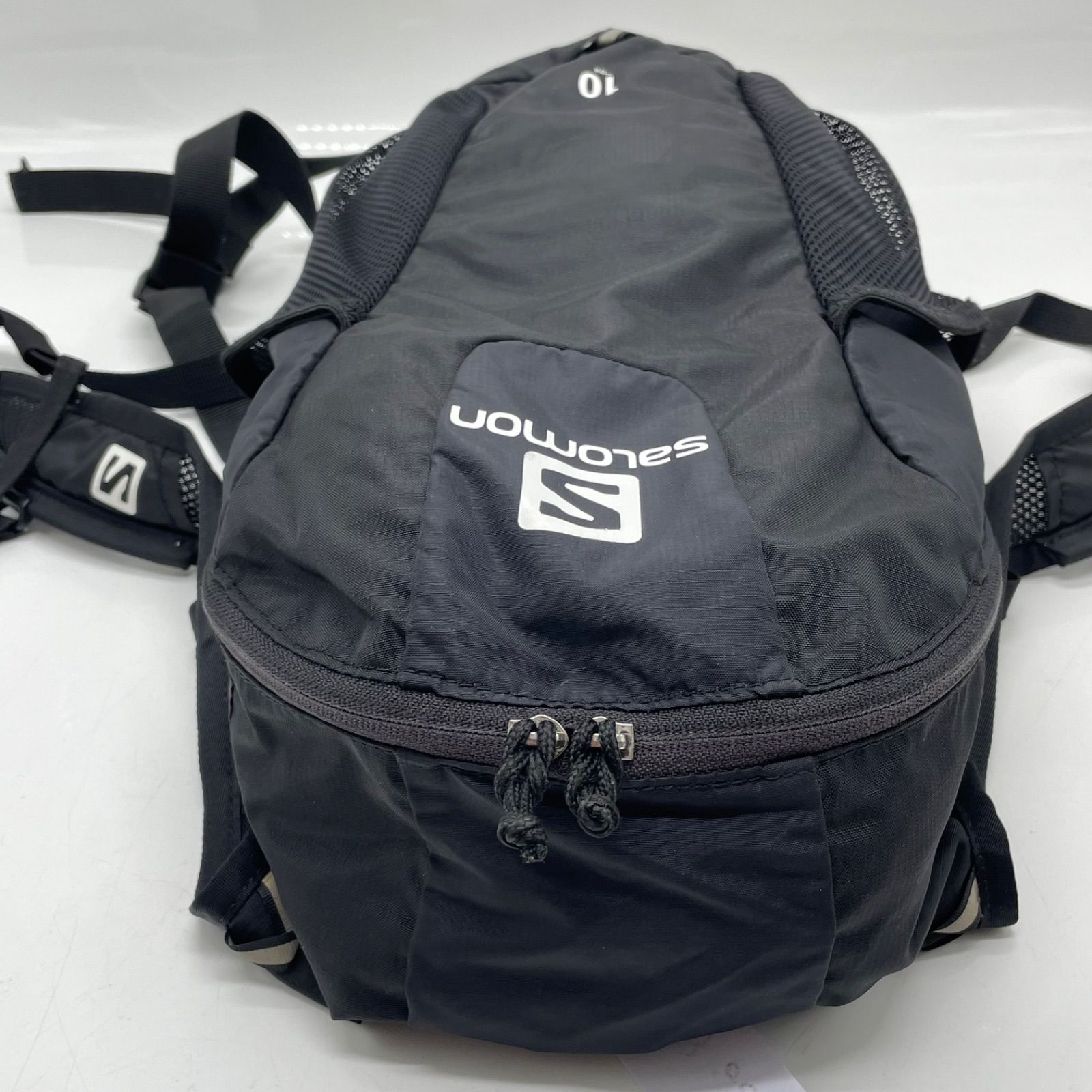 BN8857○ SALOMON サロモン バックパック TRAIL 10 黒 トレラン 登山