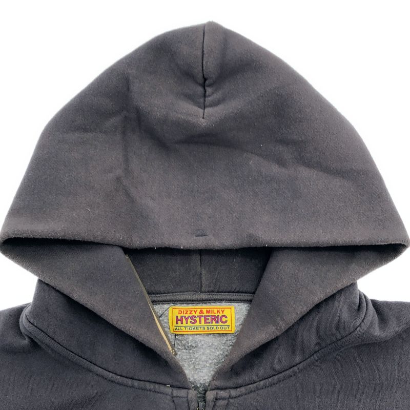 中古】HYSTERIC GLAMOUR LIGHT MY FIRE オーバーサイズパーカー F