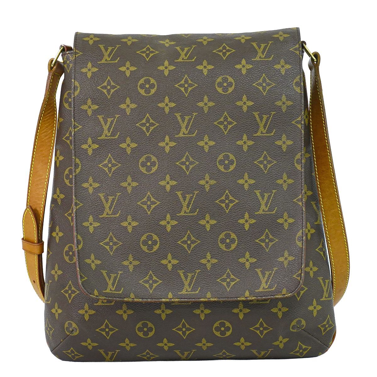 本物 ルイヴィトン LOUIS VUITTON LV ミュゼット モノグラム 