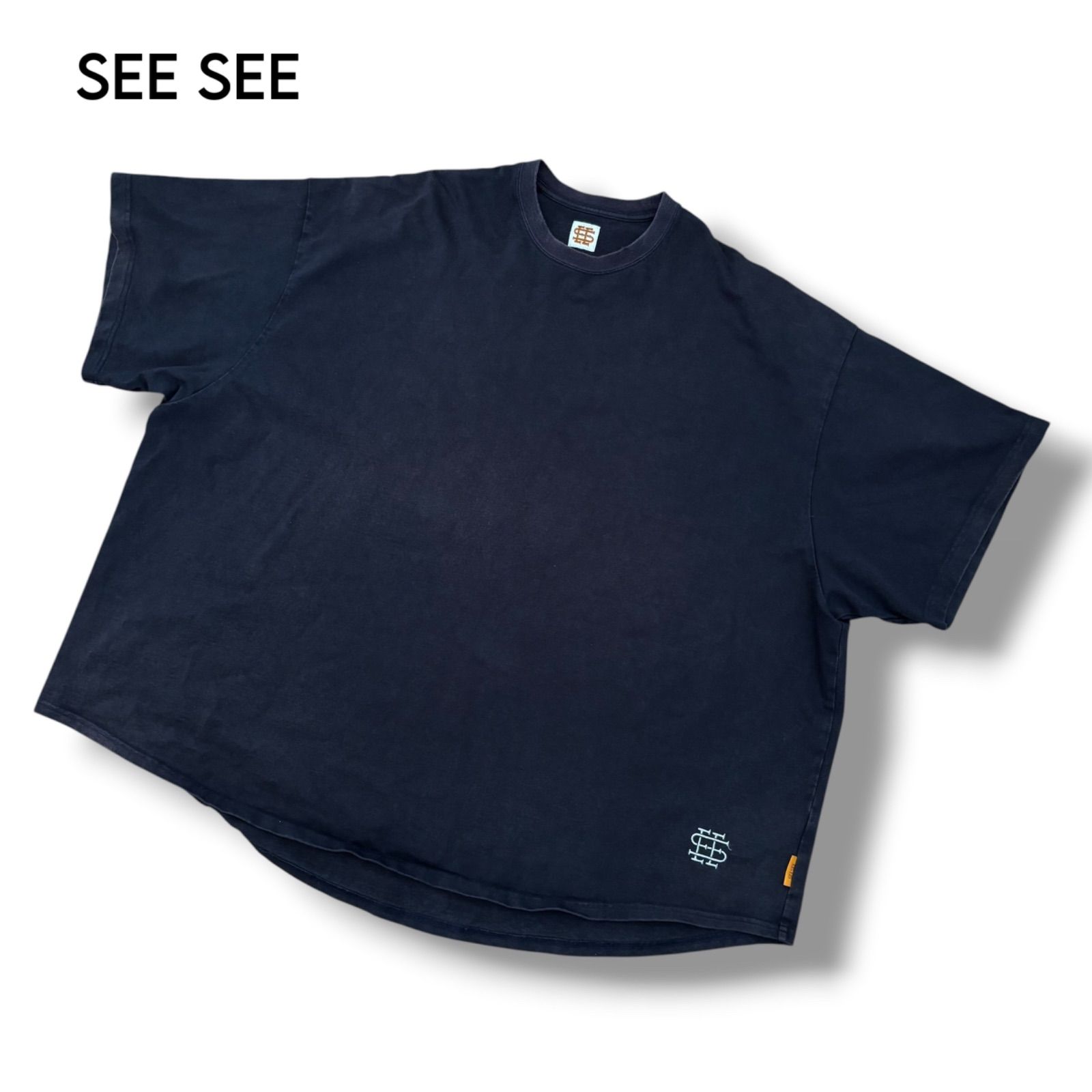 SEE SEE 】 ビッグ ショートスリーブ Tシャツ L-アウトレットお値下