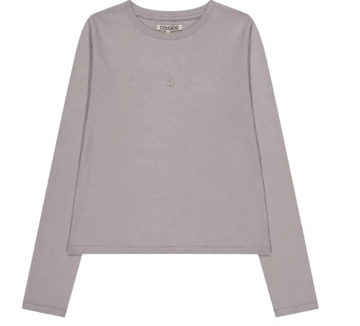 ISSEY MIYAKE イッセイミヤケ シンボル ロゴ ロングスリーブ Tシャツ PURPLE パープル