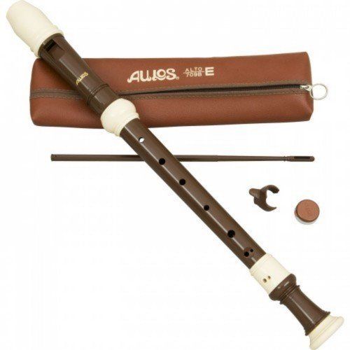 トヤマ楽器 AULOS アウロス アルトリコーダー 709B(E) ハーカ バロック式(イギリス式) (付属品 ソフトケース ワンタッチ指かけ、掃除棒、グリス)★m 98ab38a8