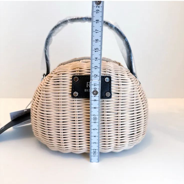 新品未使用品 Riu Oval basket bag Riu かごバッグ オーバルバスケット