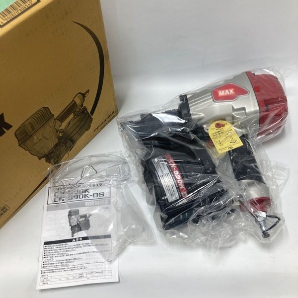 MAX マックス 釘打機 コイルネイラ CN-890K プロ用 90mm 常圧 未使用★DT230