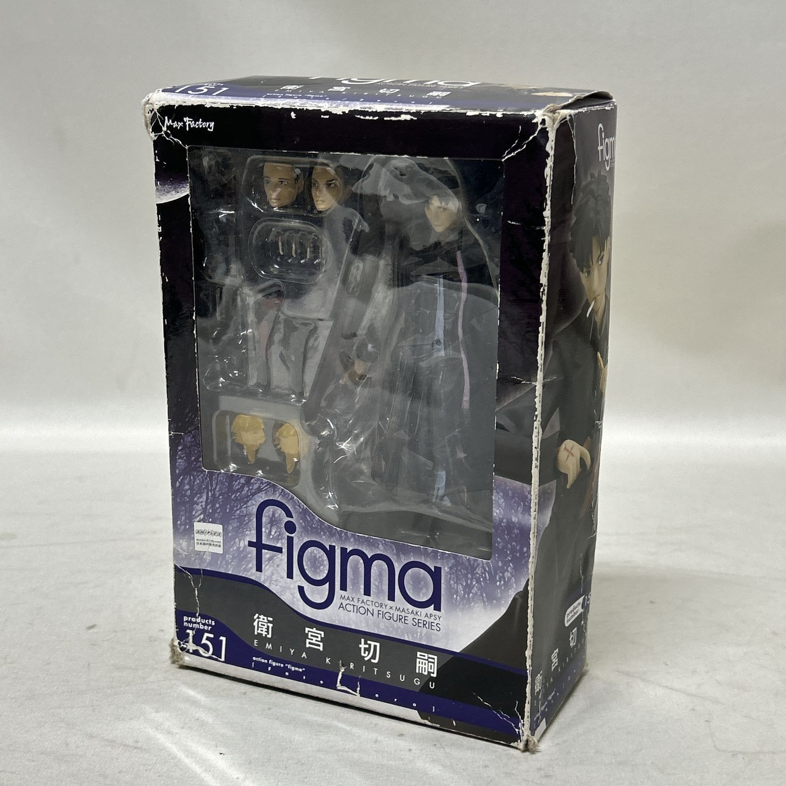 [浜館41-1432] figma 151 Fate/Zero 衛宮切嗣 フィギュア　※箱ダメージ大 [中古品]