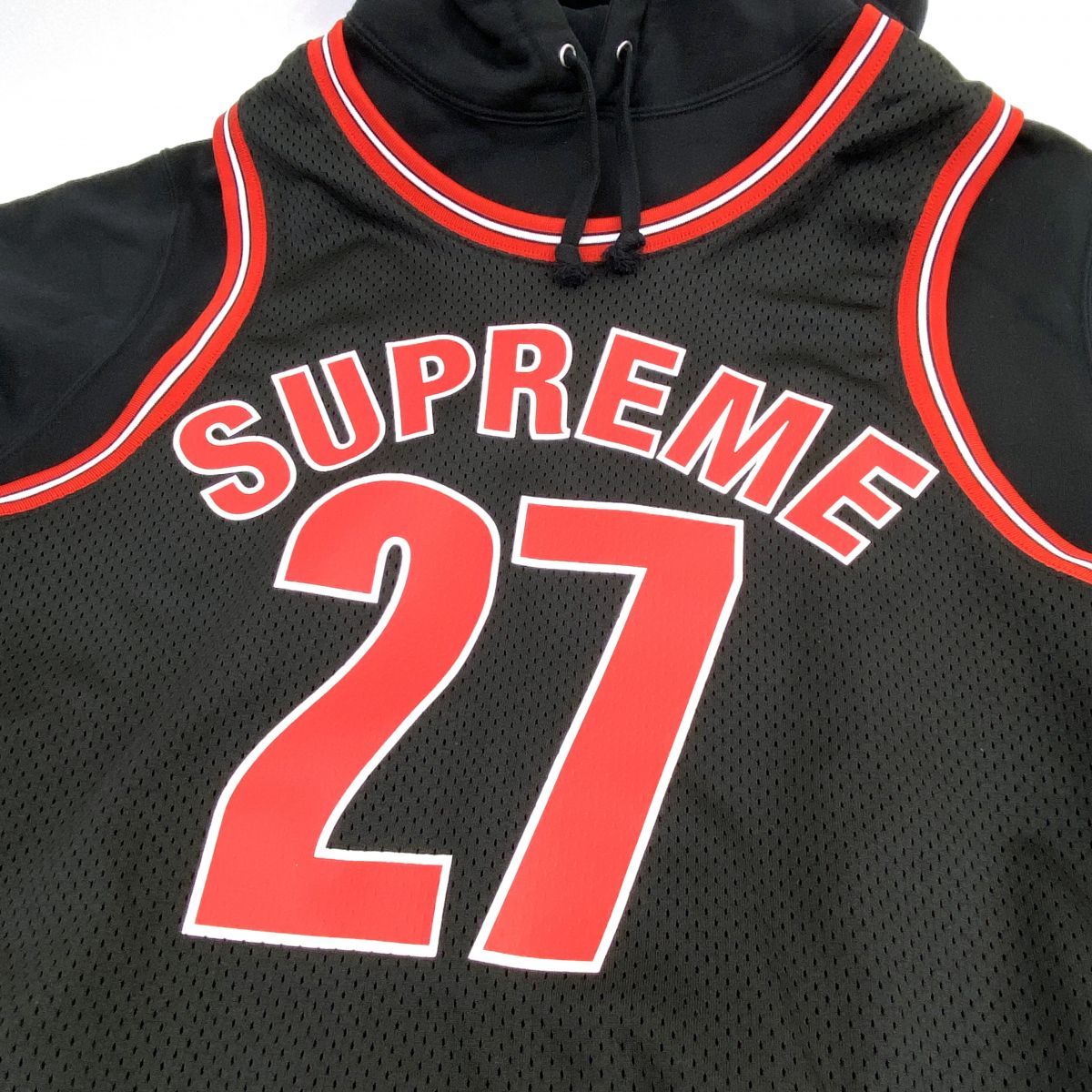 Supreme シュプリーム Basketball Jersey Hooded Sweatshirt 