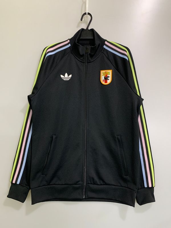 【中古品】 ADIDAS アディダス 日本代表 TRACK TOP トラック トップ メンズ 長袖 ジャージ 【148-260515-em-18-min】