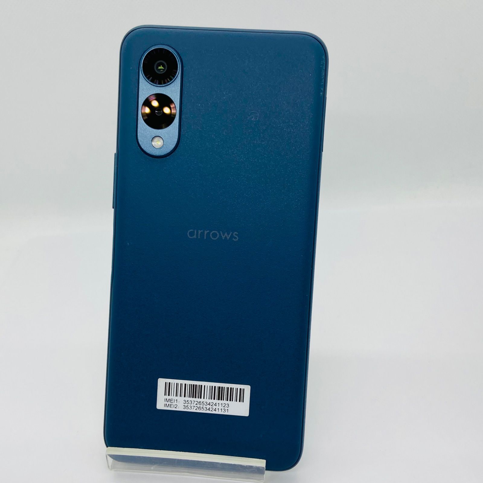 中古 au Arrows We2 128GB FCG02 ライトブルー - メルカリ