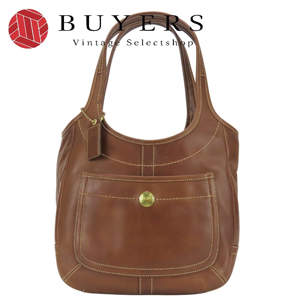 【中古】 コーチ トートバッグ 11285 レザー ブラウン カジュアル 普段使い レディース 女性 COACH