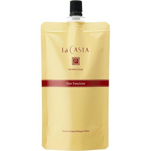 La CASTA ラ・カスタ アロマエステ ヘアエマルジョン 洗い流さない トリートメント オーガニック植物成分 精油 配合 リフィル