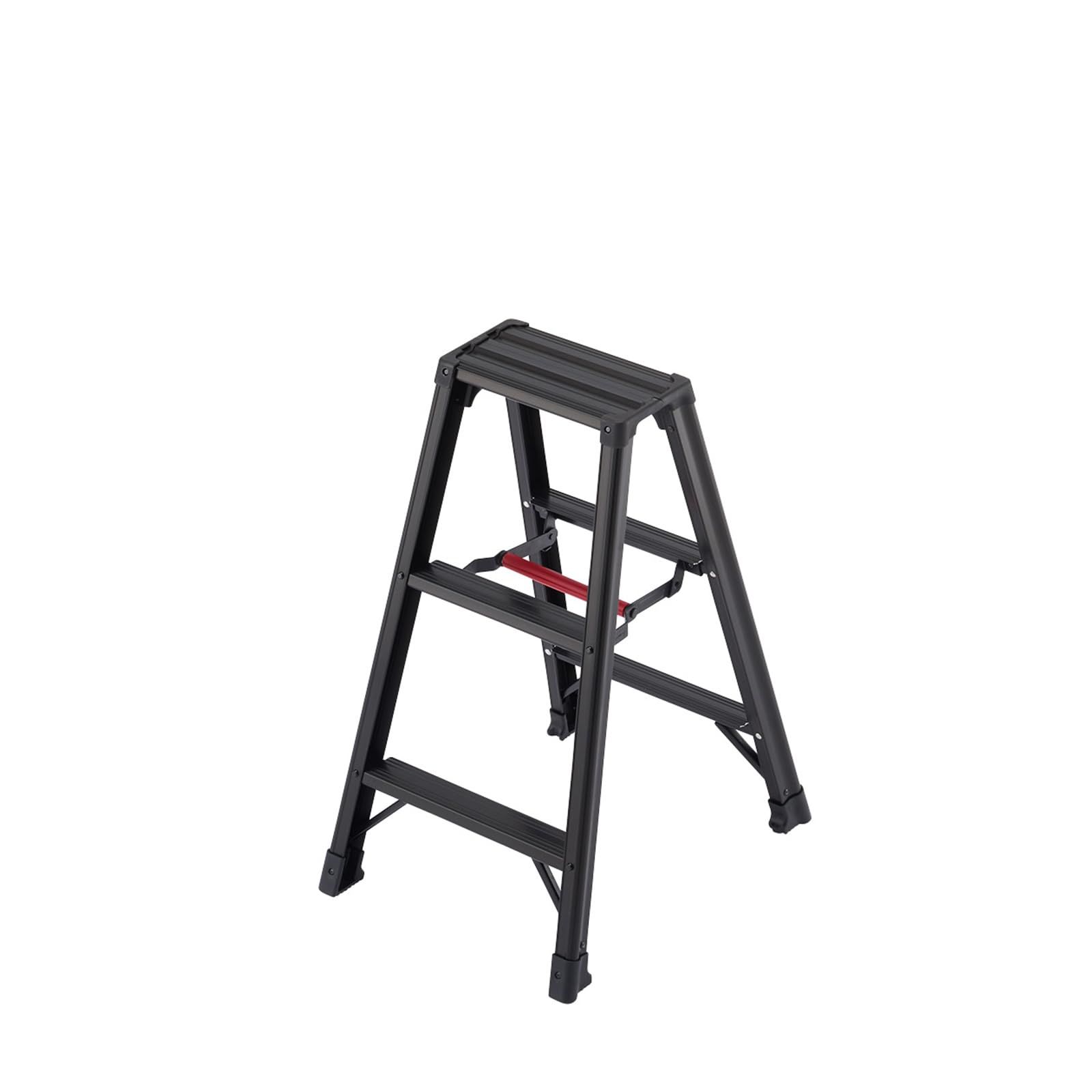 長谷川工業(Hasegawa) 専用脚立 脚軽 BLACK 3段 RZB-09b (0.79m) (17761) 0