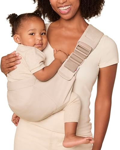 Ergobaby(エルゴベビー) Upsie アップシー スリング ナチュラルベージュ 抱っこ紐 き 日本正規品 6ヶ月から48ヶ月まで 20.4kgまで サブキャリア コンパクト 綿 抱っこサポート ベビーキャリア 赤ちゃん 子供 CREG 2ddca923