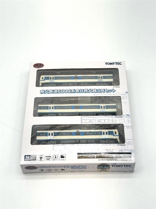 【新品】トミーテック (TOMYTEC) 鉄道コレクション 鉄コレ 秩父鉄道6000系 急行秩父路 3両セット ジオラマ用品 335405