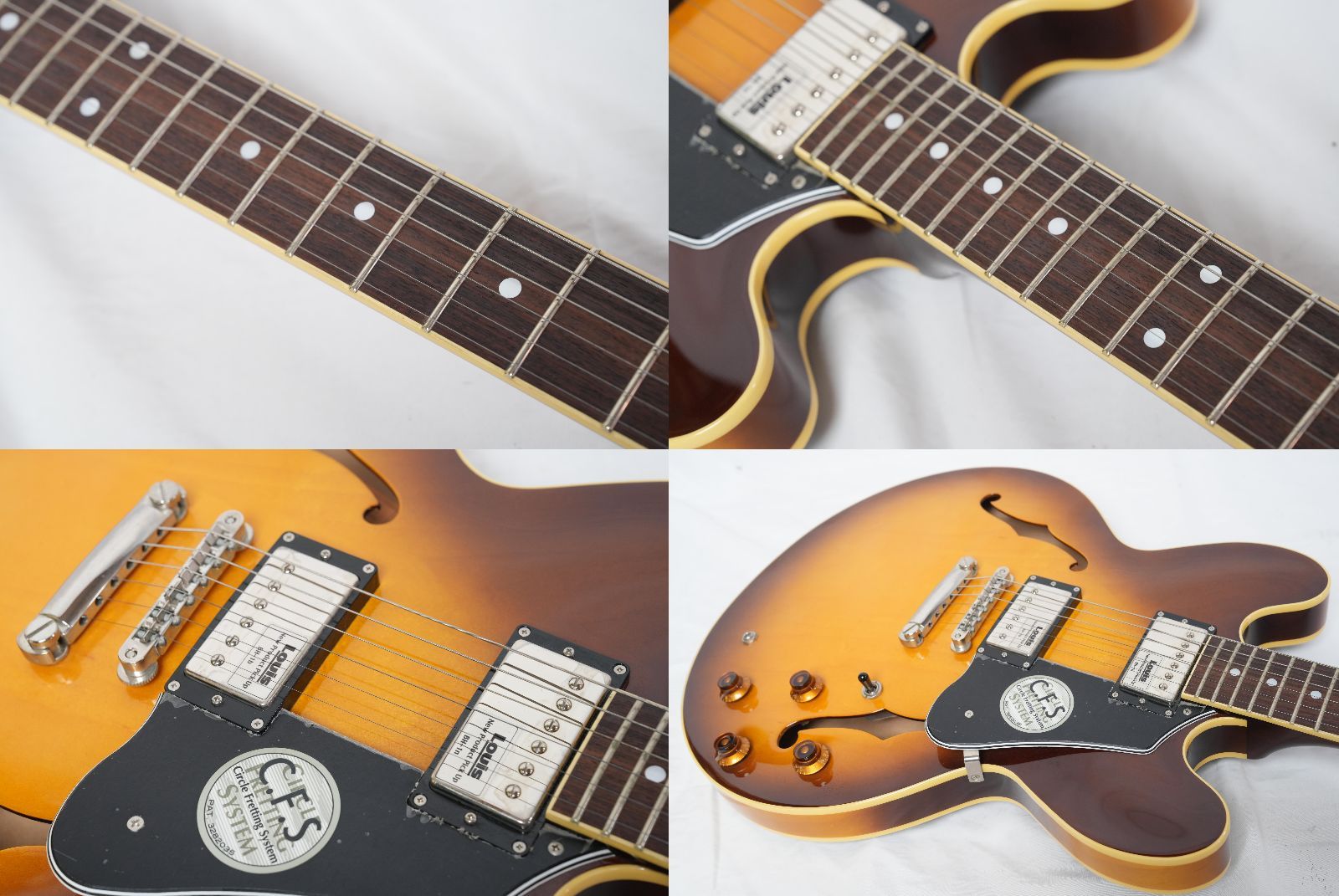 ☆HISTORY ZSA-CFS LBS ES-335コピーモデル 2003年製 超美品 フジゲン