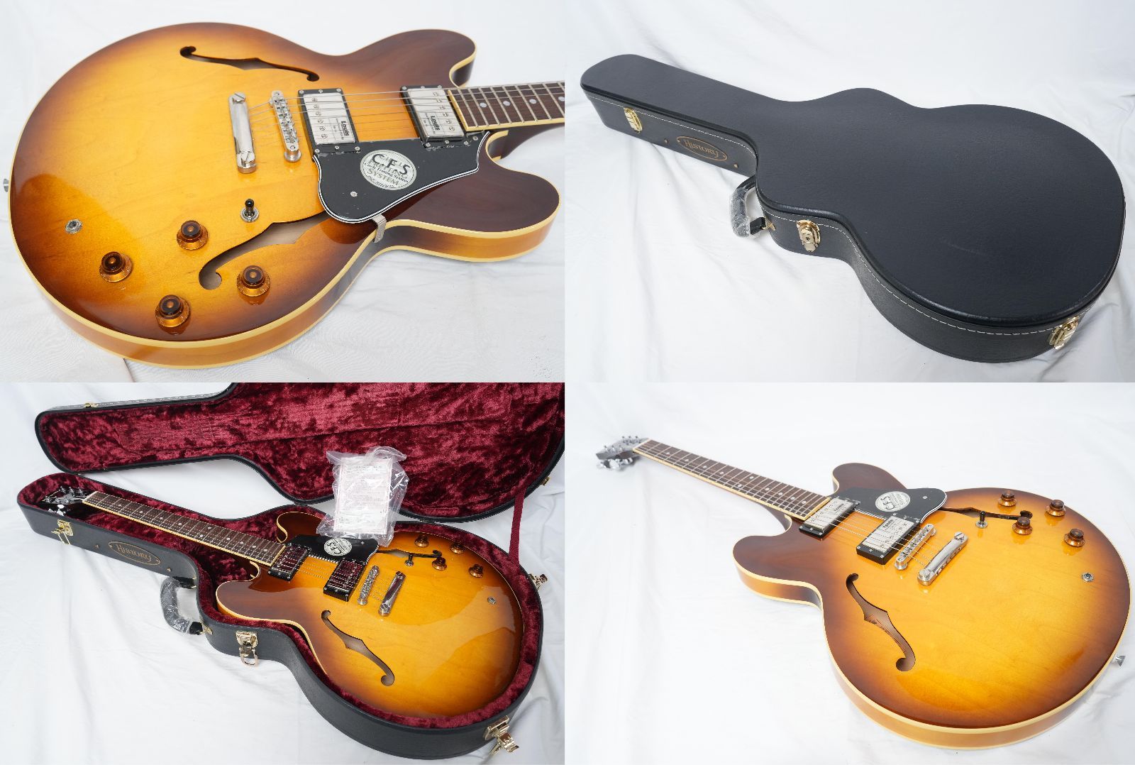 ☆HISTORY ZSA-CFS LBS ES-335コピーモデル 2003年製 超美品 フジゲン