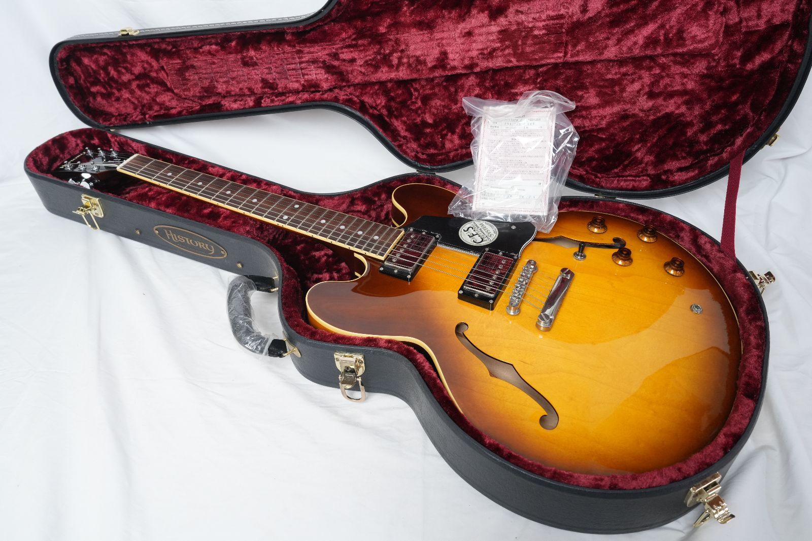 ☆HISTORY ZSA-CFS LBS ES-335コピーモデル 2003年製 超美品 フジゲン
