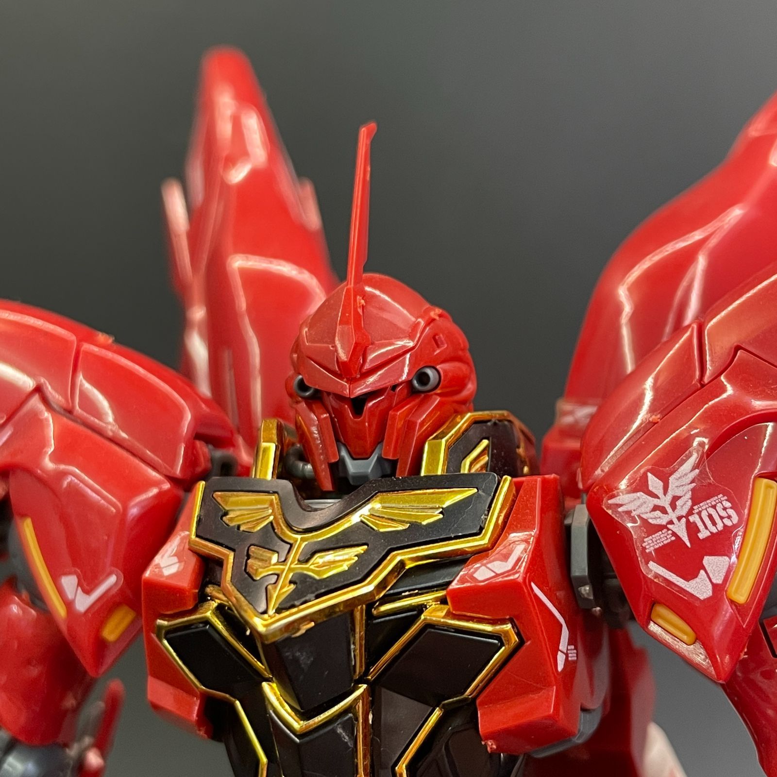 ガンプラ【中古品/キズ、ほこり】 RRG 1/144 MSN-06S シナンジュ完成品