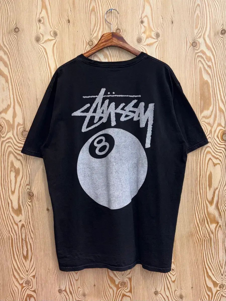 STUSSY 8ボール ピグメントダイド 半袖
