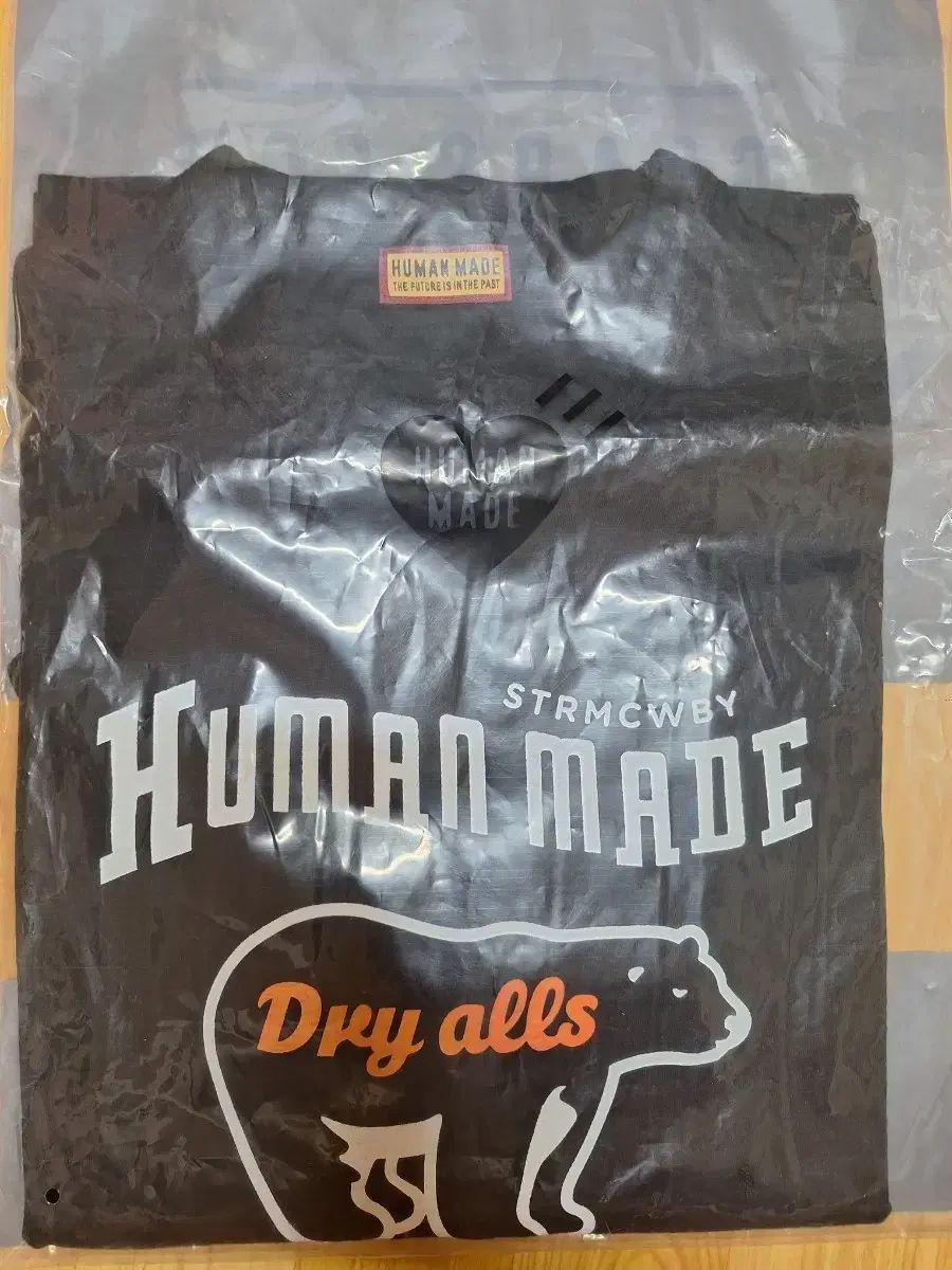 HUMAN MADE ヒューマンメイド ブラック 半袖 Tシャツ ドライオールクマ 新品