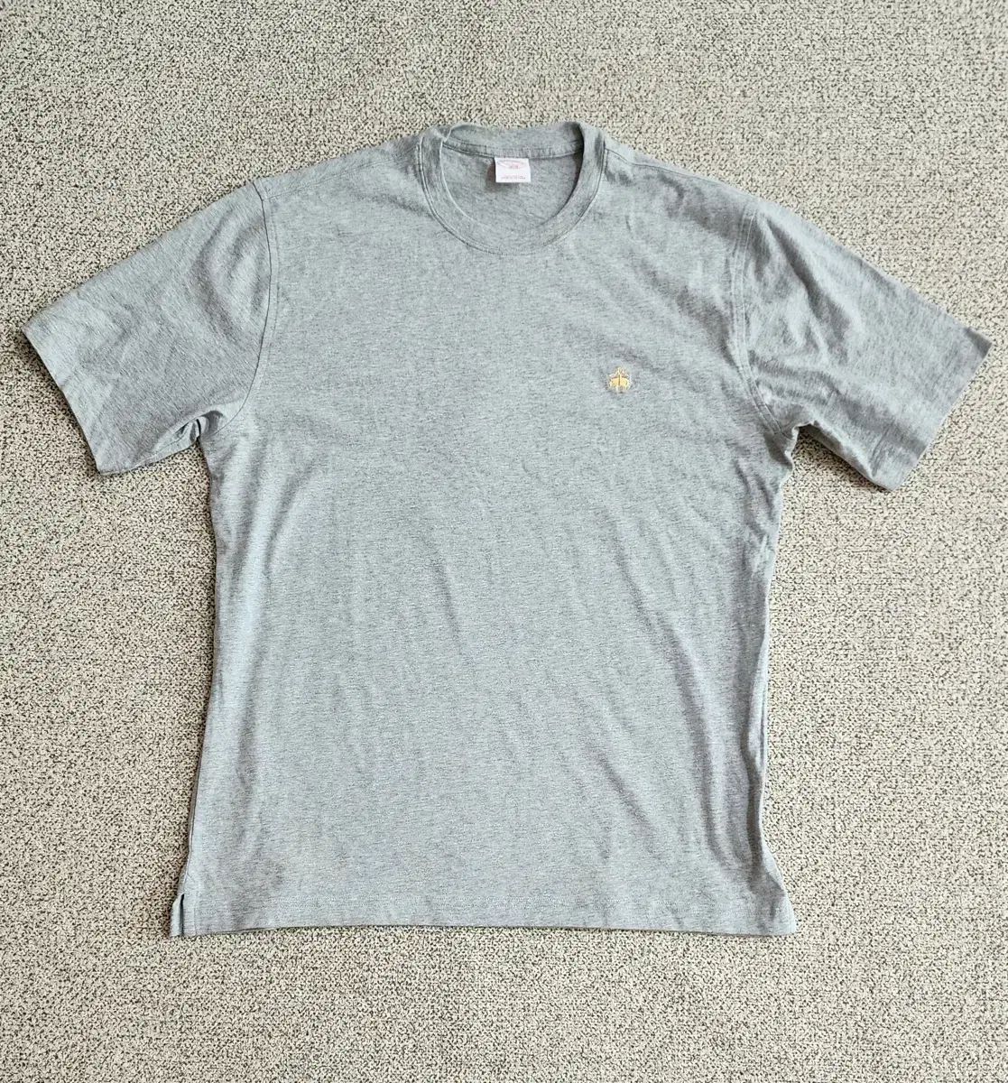 ブルックス・ブラザーズ グレー クルーネック Tシャツ L