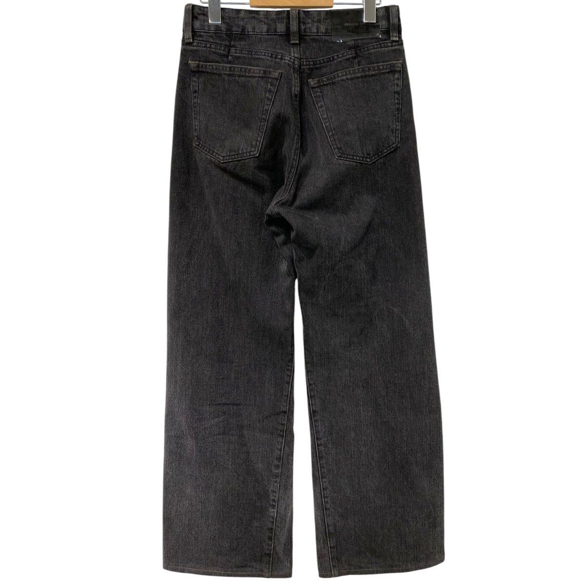 OUR LEGACY TREBLE CUT Real Black Chain Twill Denim Pants Vintage 