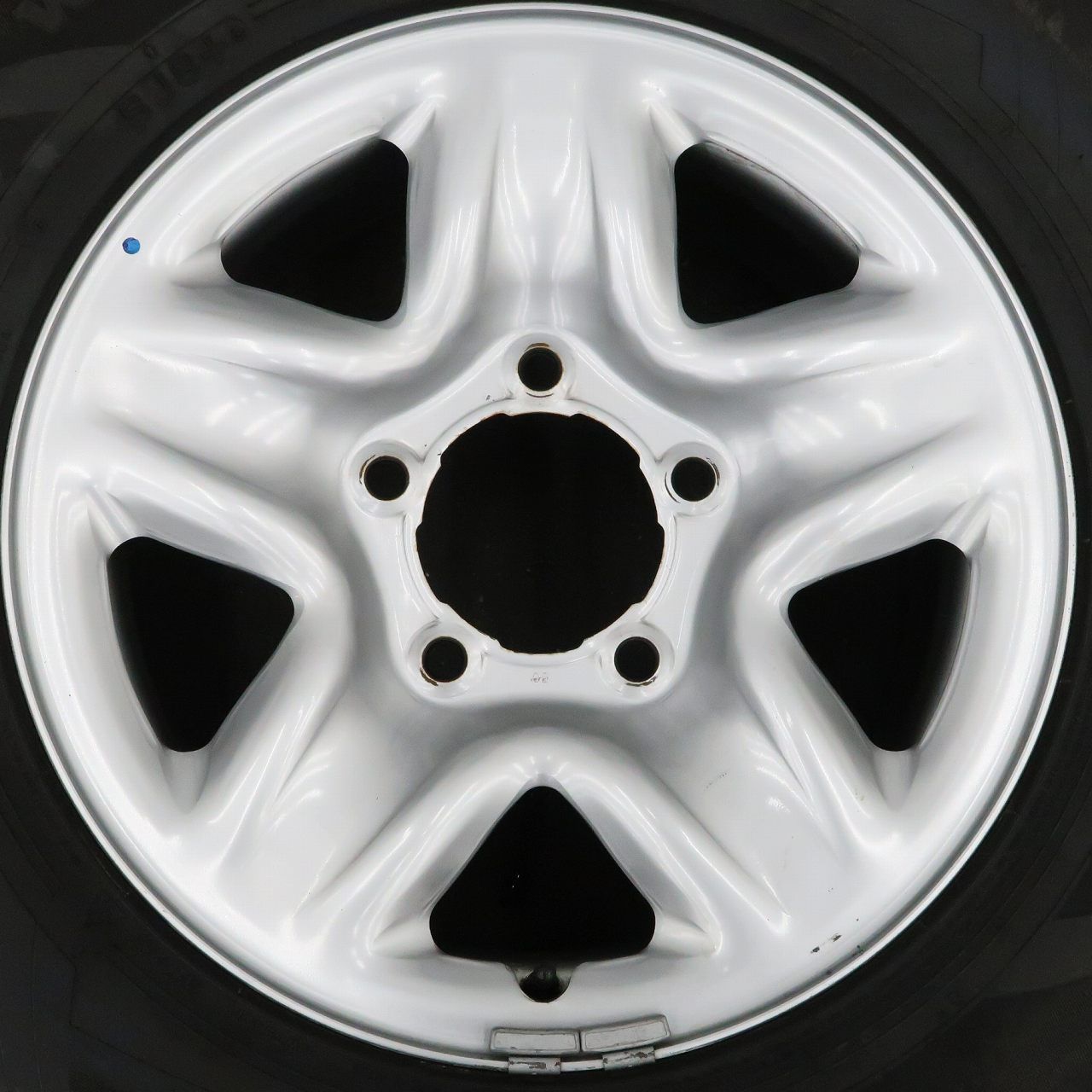 バリ溝】4本 トヨタ ランドクルーザー 200 GX 純正 スチール 17インチ