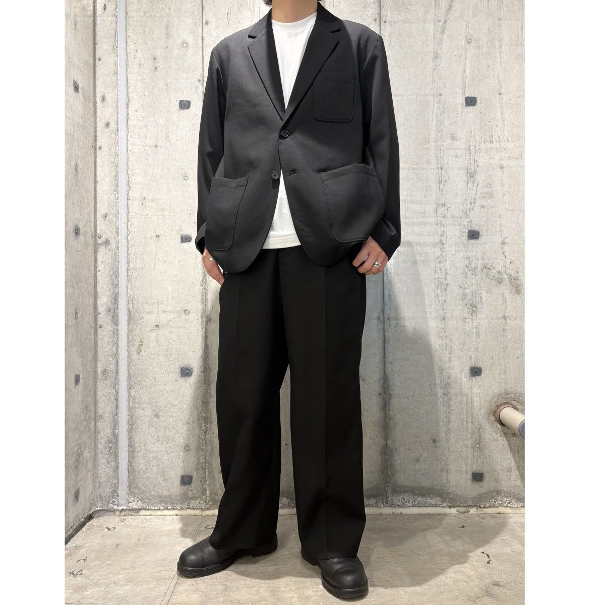 OVY Grampians Wool Standard Tailor Setupウールジャケットスラックス セットアップ 8069000145564