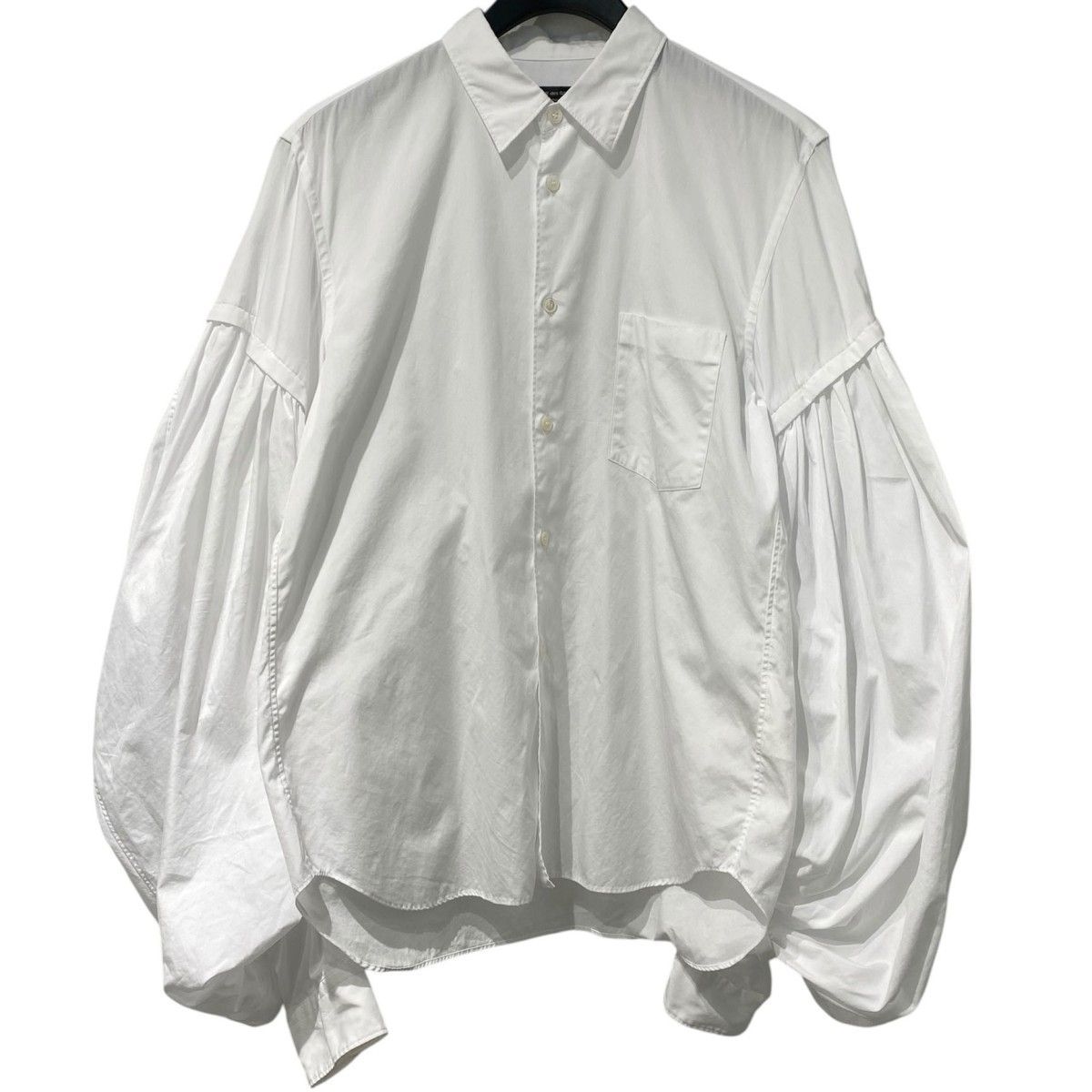 COMME des GARCONS HOMME PLUS 20SS オルランド期／パフスリーブシャツ PE-B009 8069000145441