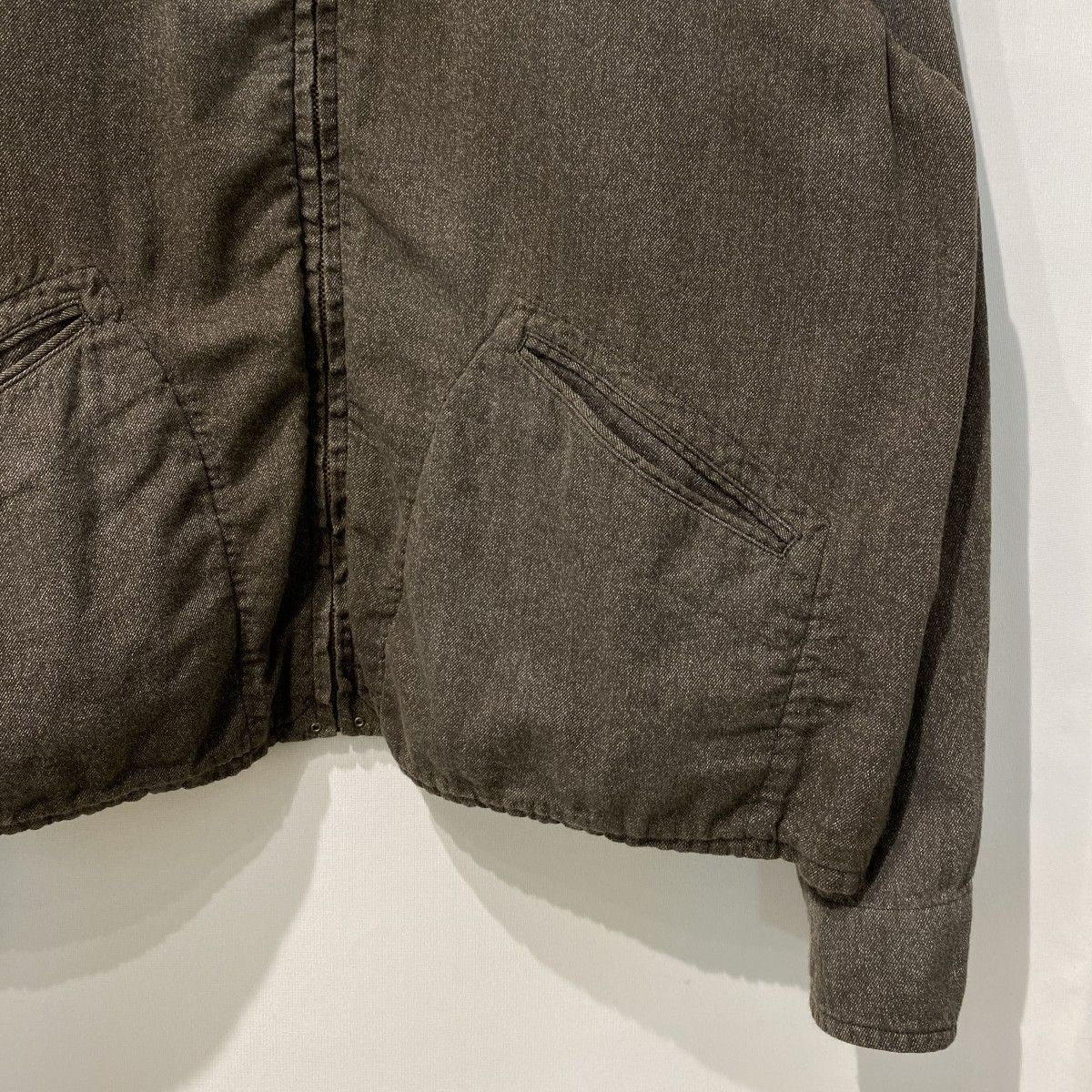 A．PRESSE 25AW Vintage Chambray Sports Jacketヴィンテージ加工 