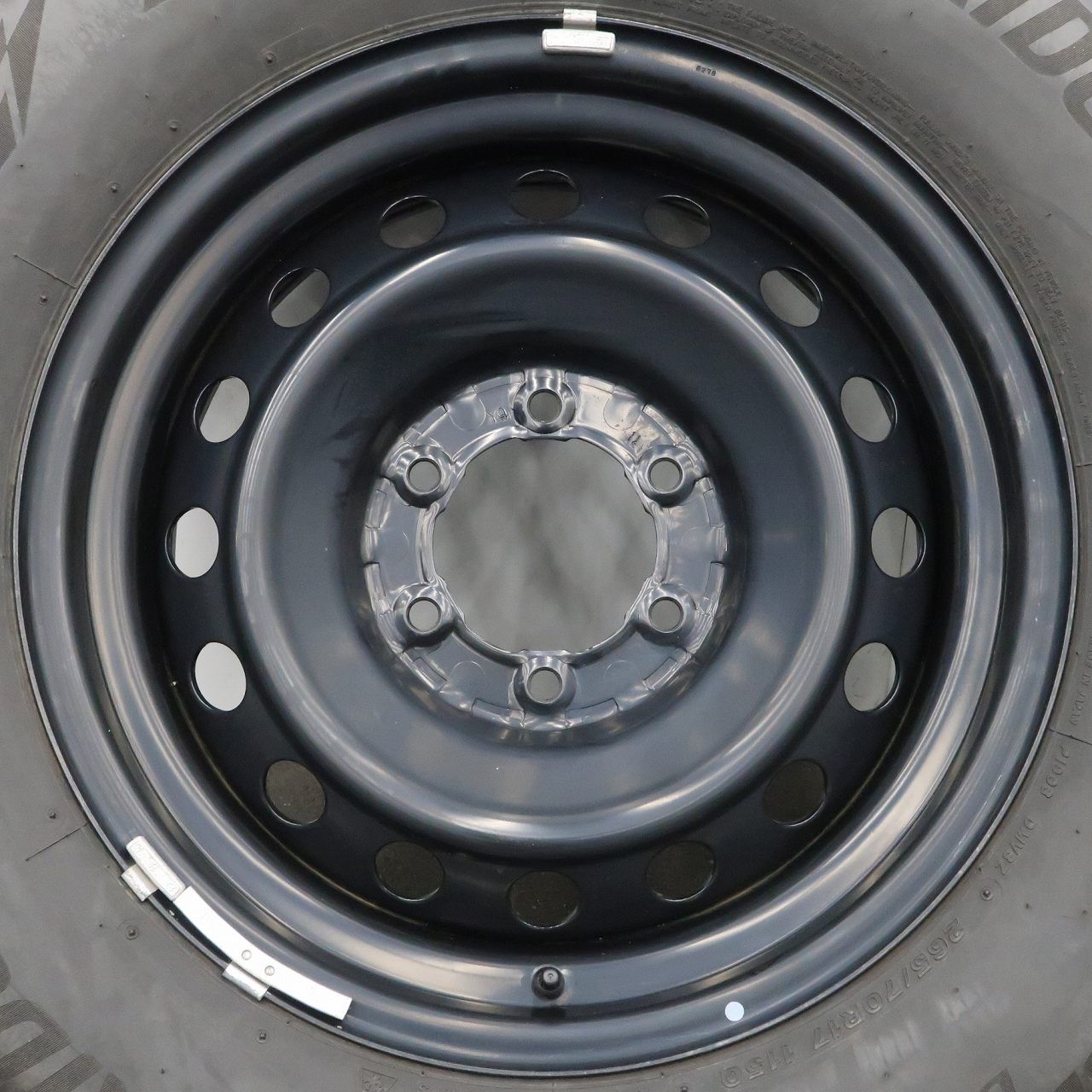 4本 トヨタ FJクルーザー 純正 スチール 17インチ 7.5J 6H PCD 139.7