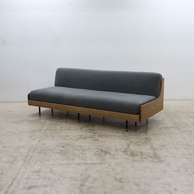 ◆展示品◆ IDC大塚家具 モーブル ステイ 200 ごろ寝ソファ ソファベッド/3シーター/3Pソファ/3人掛けソファ ライトウェーブ 22万
