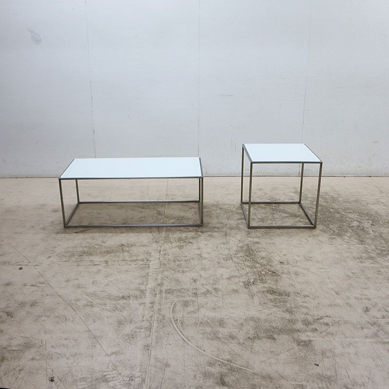 ◇Cassina◇ カッシーナ ILE イル ガラス センターテーブル＆サイド