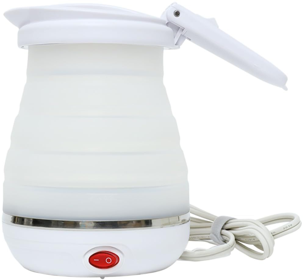 MCO 折りたたみケトル トラベルケトル 電気ケトル 800ml 海外対応 旅行 ホワイト Z4236kk 9dc7a842