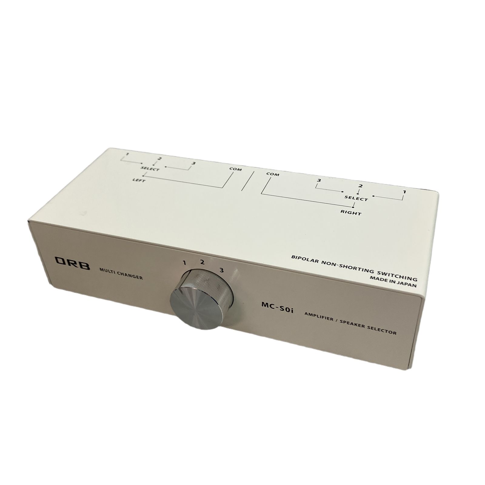 ORB MC-S0i アンプ/スピーカーセレクター 3ch切替 金メッキ端子搭載 オーブ 音響機材 中古 C11214630 22,792円