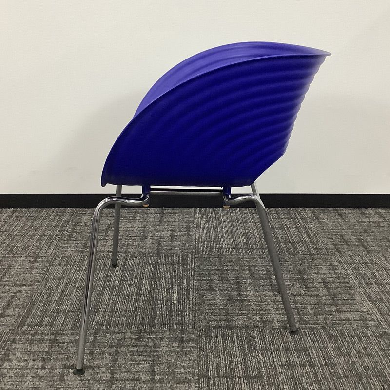 中古 ミーティングチェア 2脚セット vitra ヴィトラ トムバック ブルー