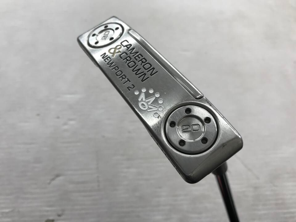 タイトリスト　SC CAMERON & CROWN NEWPORT 2　パター　中古【最短即日発送】