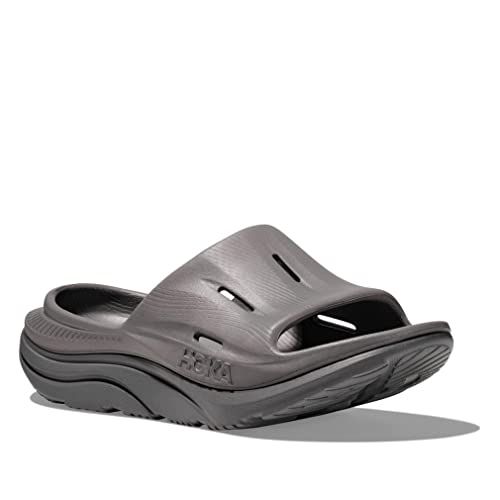HOKA [ホカオネオネ] 陸上/ランニング ランニングシューズ オラリカバリースライド 3 メンズ グレー×グレー 23.0 cme 0cd457a7