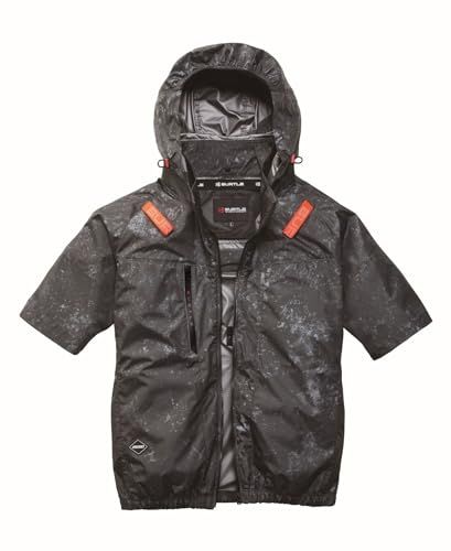 BURTLE バートル エアークラフト半袖ブルゾン(ユニセックス) 春夏用 ストームブラック AC2096 79 Le 1f3b393f
