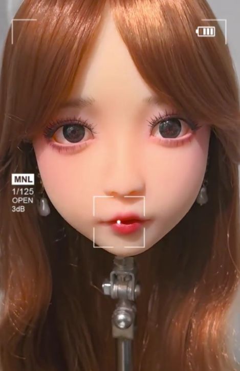 ソフトTPE ヘッドM16 140-168cmの身長のドールに適する 撮影　 鑑賞用 水洗い可能　マネキンパーツ　リアルドール