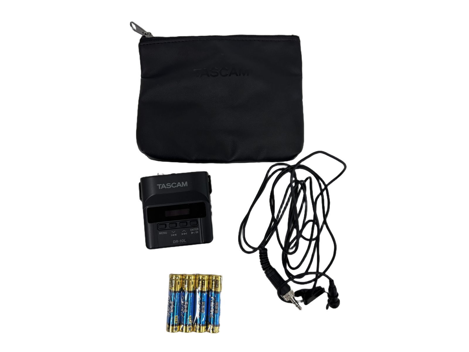 TASCAM DR-10L ピンマイクレコーダー 小型リニアPCMレコーダー 中古 T11173008